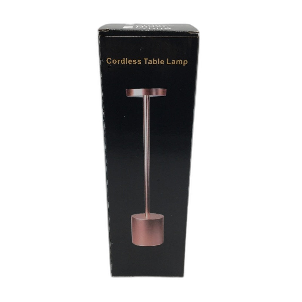 2 Pack Black Cordless 5V-1A Dimming Touch Minimalist Table LED Lamp NEW