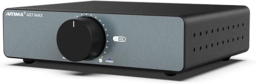 Aiyama A07 MAX 2 Channel 48V Mono Stereo HiFi Mini Audio Amplifier NEW