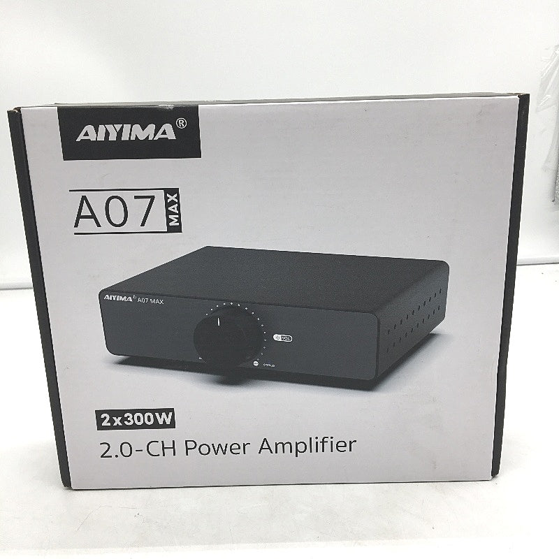 Aiyama A07 MAX 2 Channel 48V Mono Stereo HiFi Mini Audio Amplifier NEW