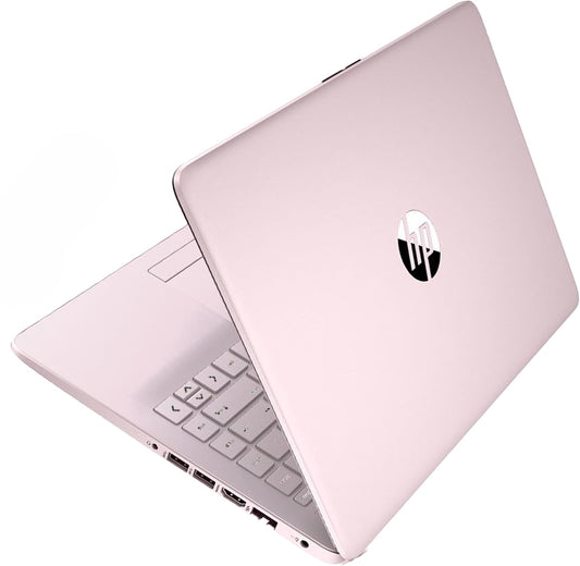 HP 2023 Stream 14 Inch HD Intel Celeron Windows 11 4gb 64gb Pink Laptop DEMO