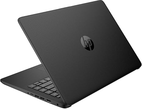 HP 14 Inch HD N4120 Intel Celeron 16gb 128gb Windows 11 Black Laptop
