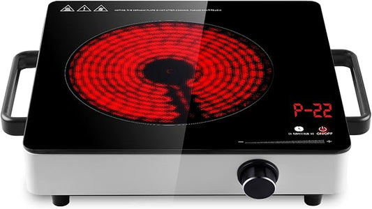1800W/3500W+50W Portable Electric Ceramic Hotplate Stove Infrared Cooker NEW