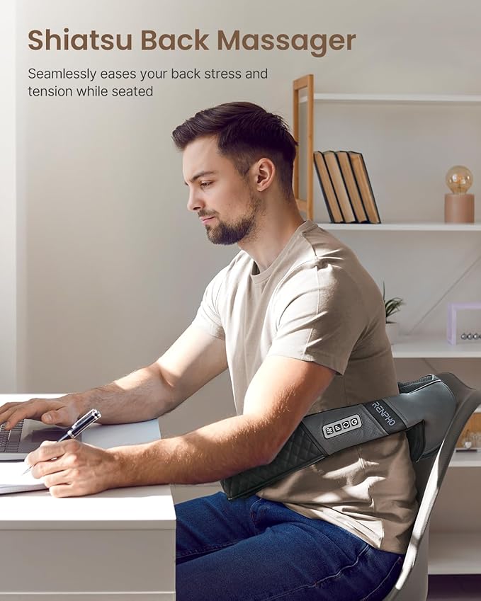 Renpho RP-SNM061 U Neck 2 Heated Shoulder and Neck Shiatsu Massager DEMO