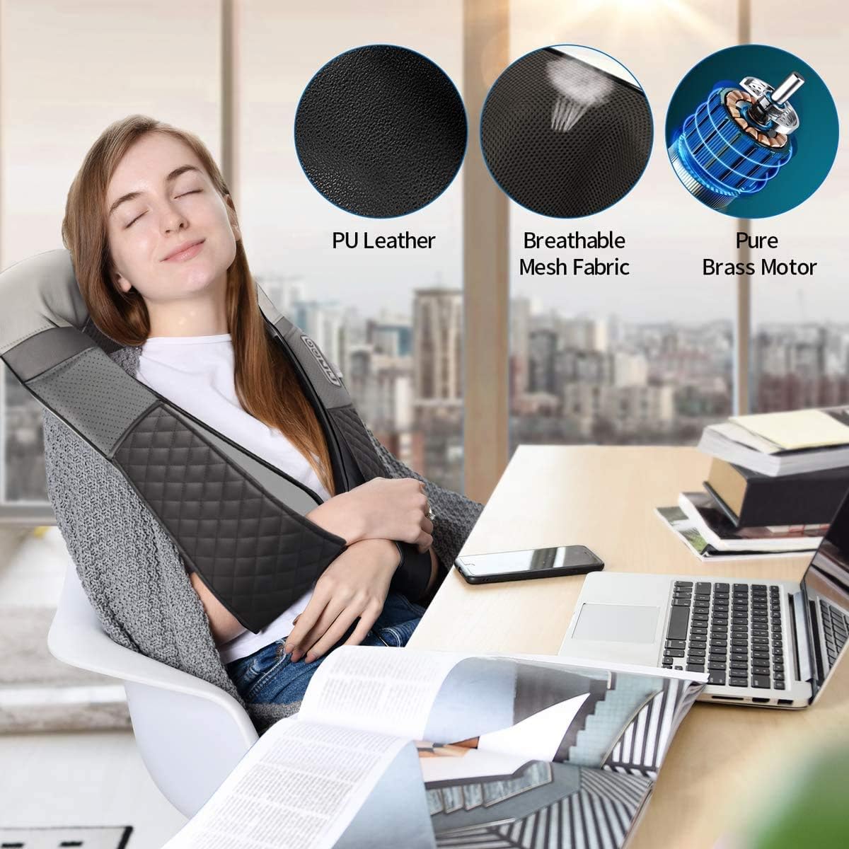 Renpho RP-SNM061 U Neck 2 Heated Shoulder and Neck Shiatsu Massager DEMO