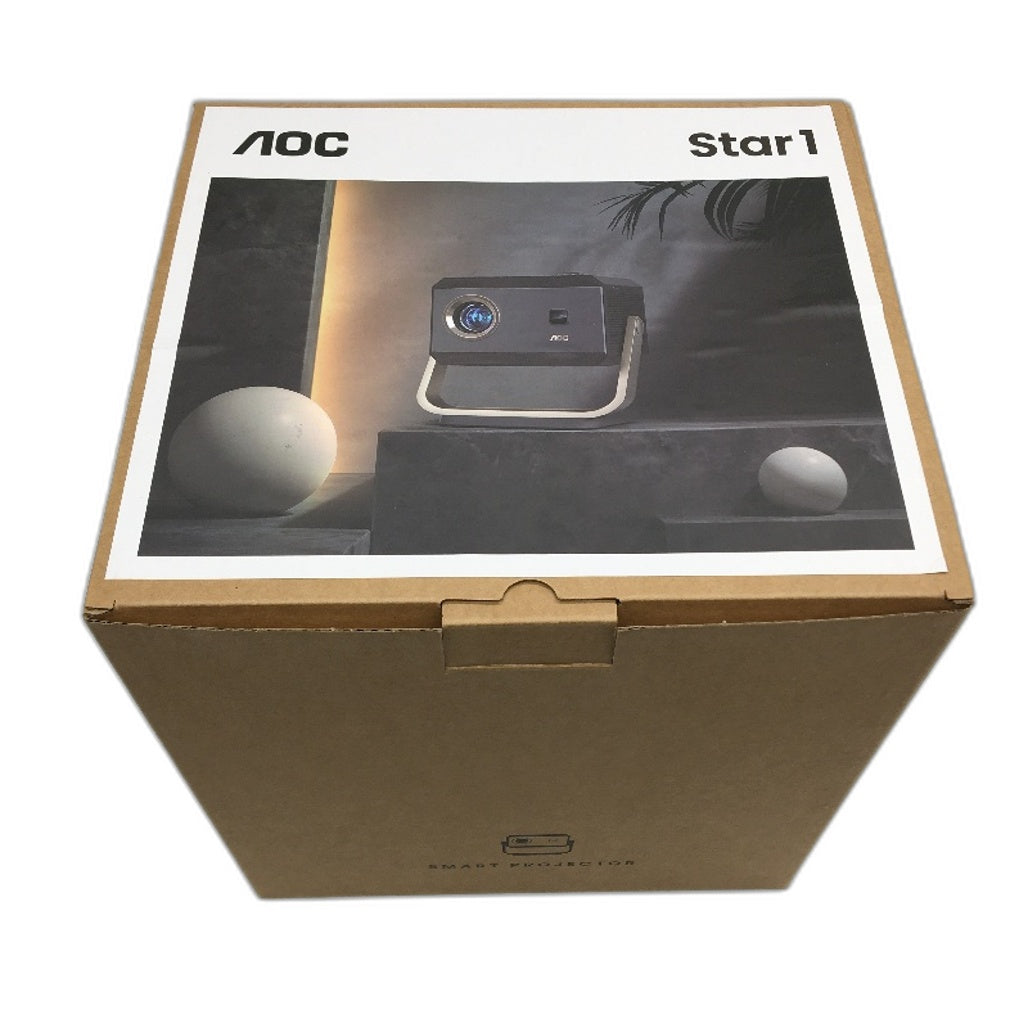 AOC Star 1 XL3-500 Full 1080p HD Auto Focus Bluetooth Smart Home Projector DEMO