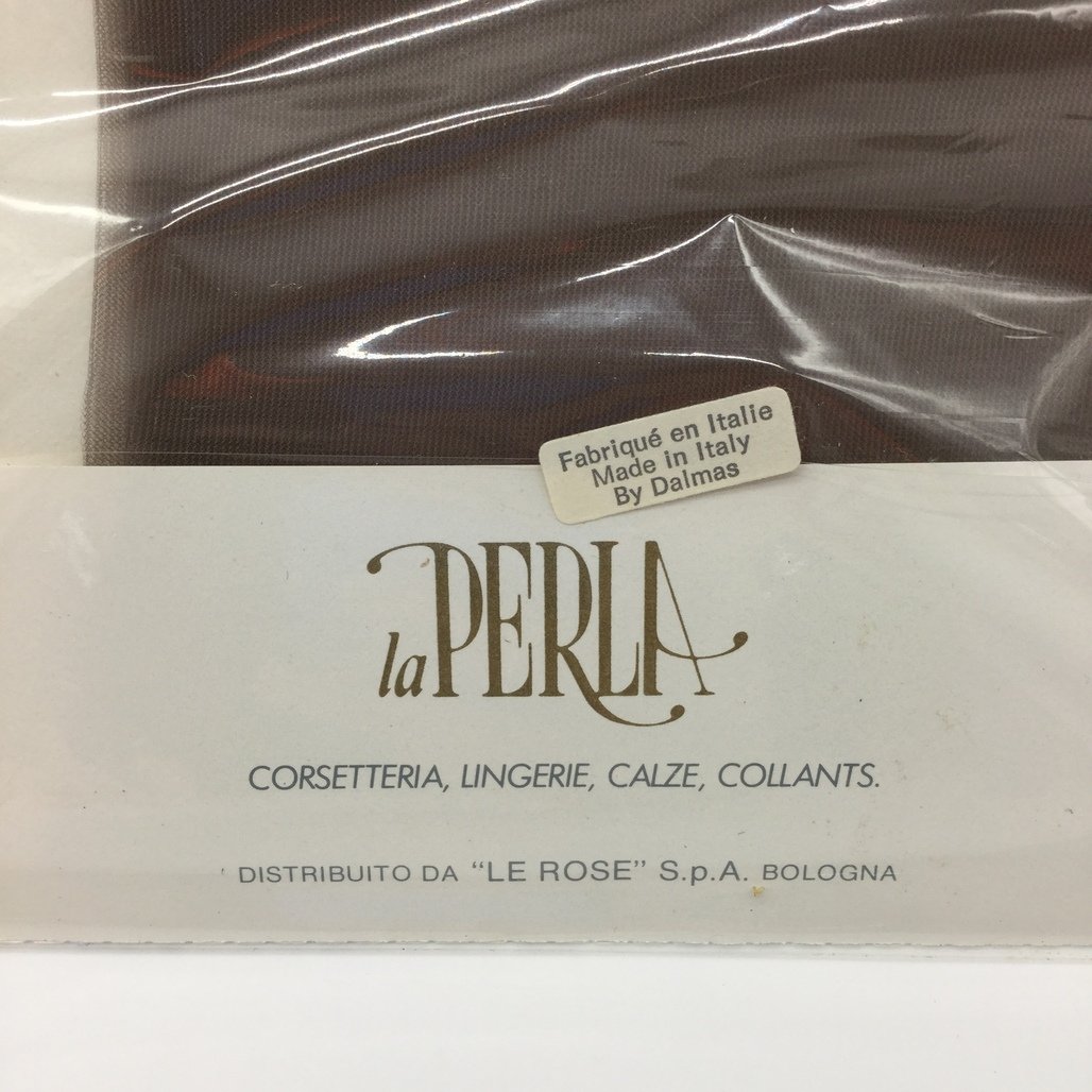 La Perla 5 Pce Brown Stockings Pantyhose Ladies Size Italy 1 NEW