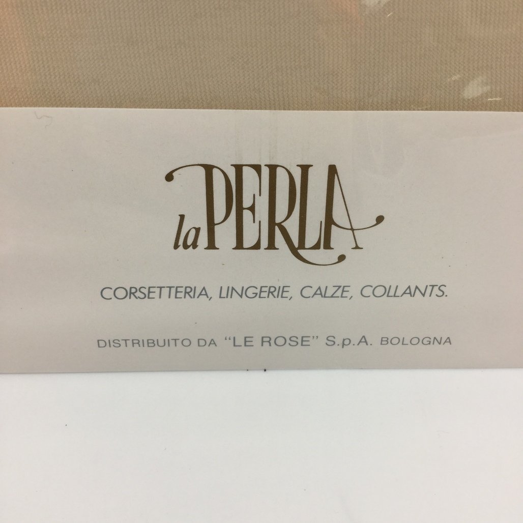 La Perla 5 Pce Pale Nude Stockings Pantyhose Ladies Size Italy 1 NEW