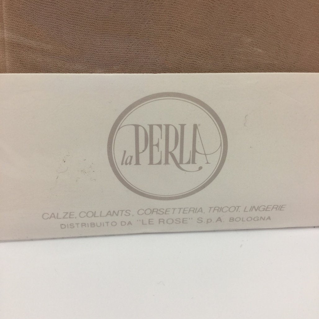 La Perla 4 Pce Pale Nude Stay-Ups Stockings Ladies Size Italy 1 NEW