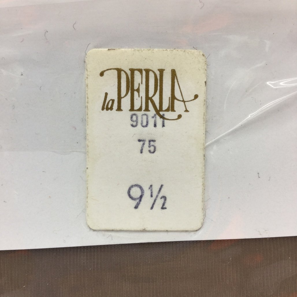 La Perla 3 Pce Light Brown Stockings Pantyhose Ladies Size Italy 9 1/2 NEW