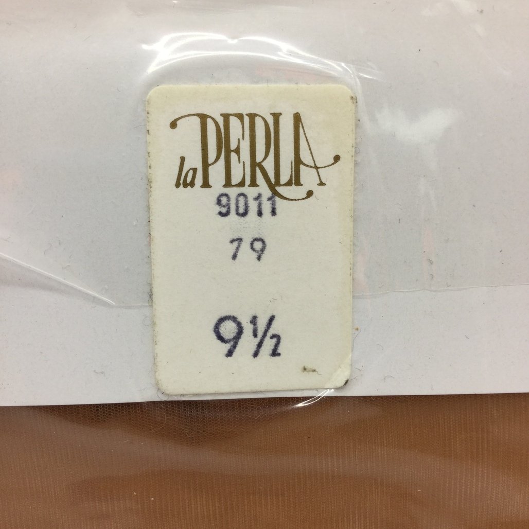 La Perla3 Pce Terracotta Brown Stocking Pantyhose Ladies Size Italy 9 1/2 NEW