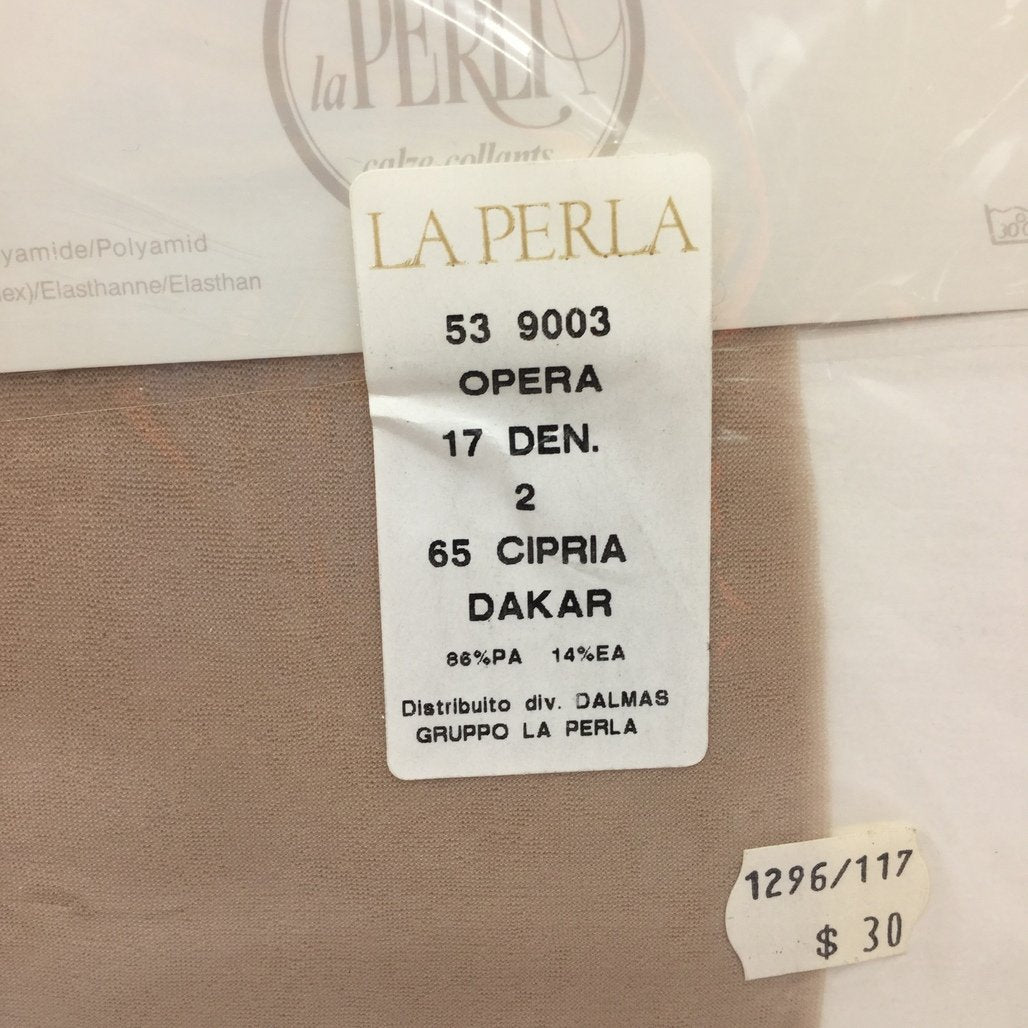 La Perla 5 Pce Mixed Colour & Styles Stockings Pantyhose Ladies Sz Italy 2 NEW