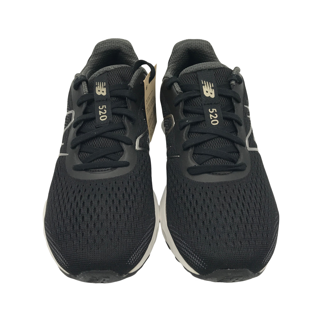 New Balance 520 V8 Recycled Rubber Running Shoes Black Mens Size WIDE US 7 NEW