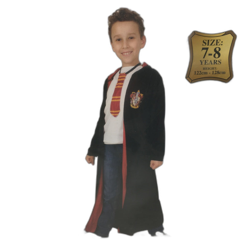 Rubies Harry Potter Costume Robe & Tie Kids Ages 7-8Years NEW