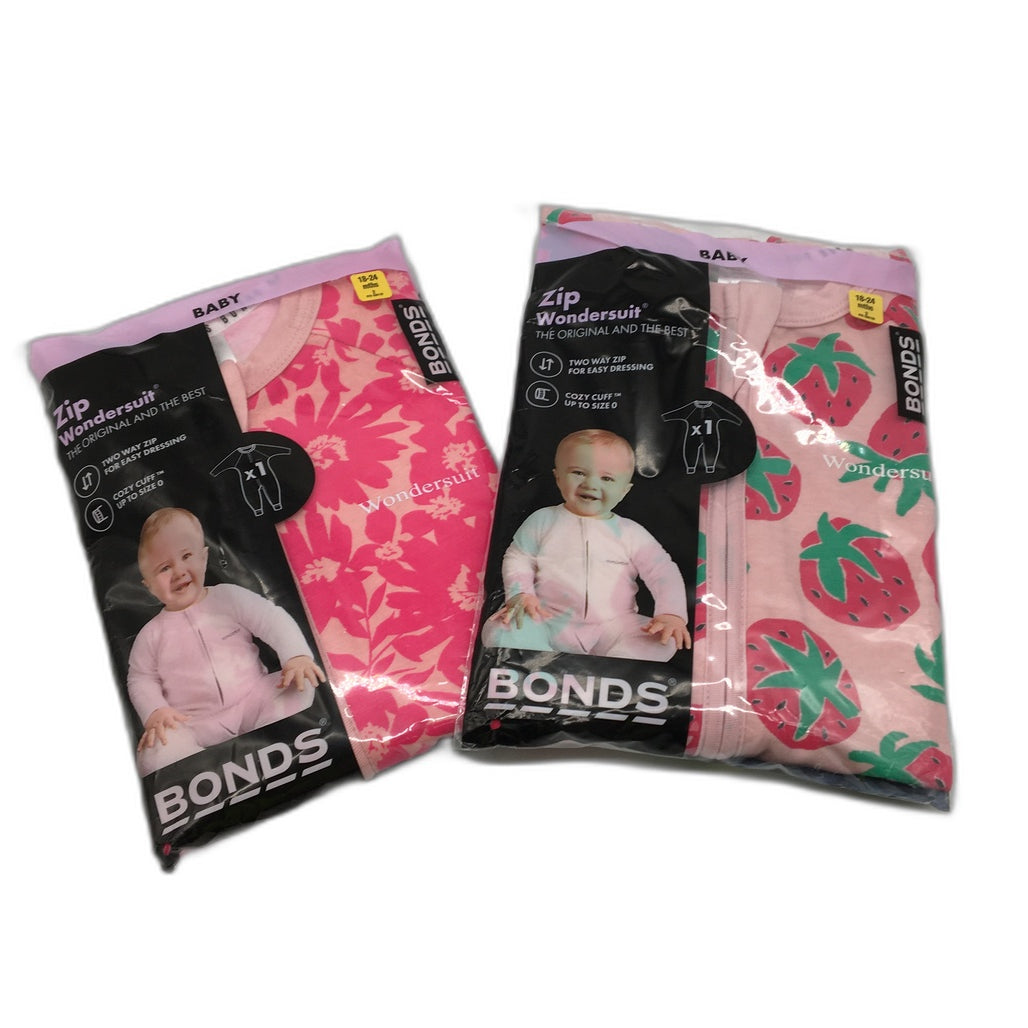 Bonds Wondersuits 2 Pce Pack 18-24Months Baby Boy Size 2 NEW