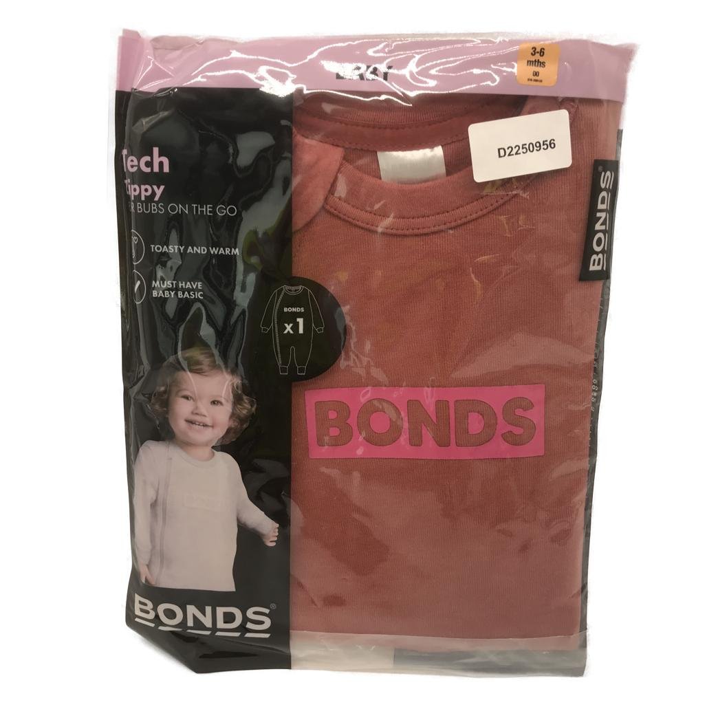 Bonds Baby Tech Zippy Bubs on the Go Romper 3-6Mnths Size 00 NEW