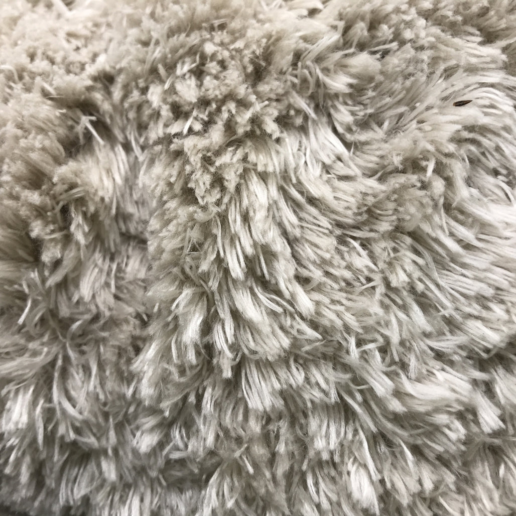 Kirkston House Soft Shaggy Floor Rug Beige 1.6m x 2.3m NEW