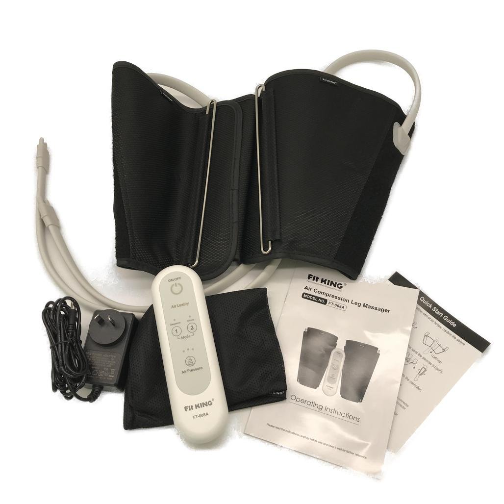 Fit King Air Compression Leg Massager Model FT-008A NEW