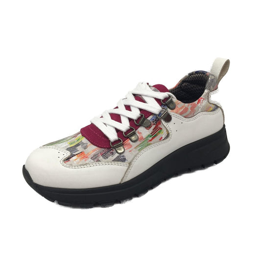 Adesso Nadia Artsy Multicoloured Leather Shoe Ladies EUR 36 NEW