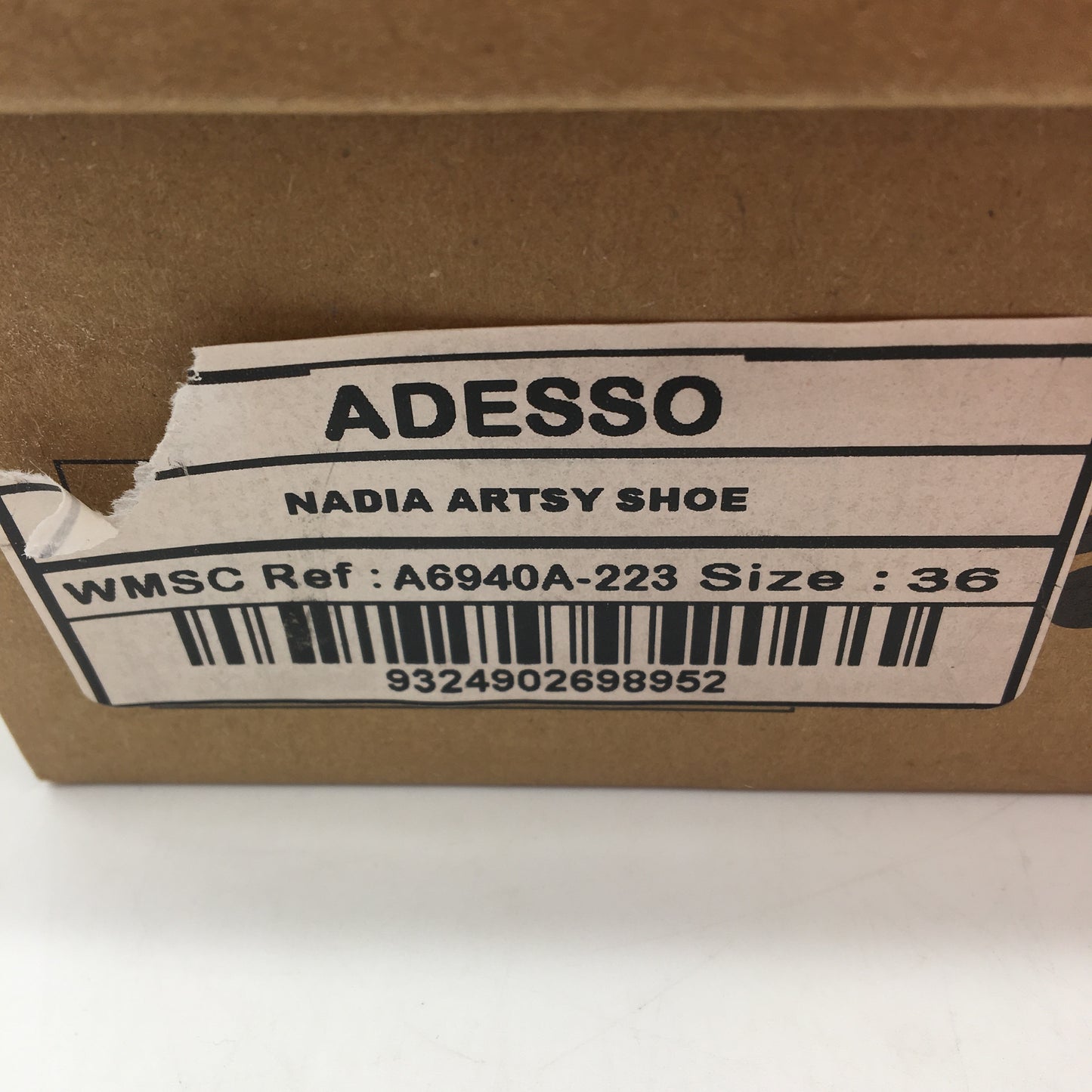 Adesso Nadia Artsy Multicoloured Leather Shoe Ladies EUR 36 NEW