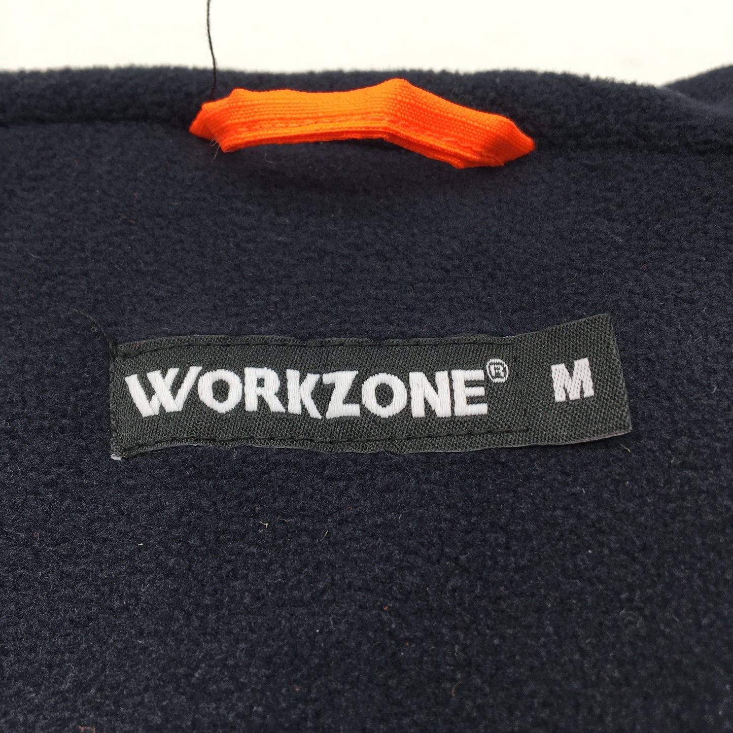 Workzone Orange Hi-Viz UPF50+ Zip Up Jacket Mens Size M NEW