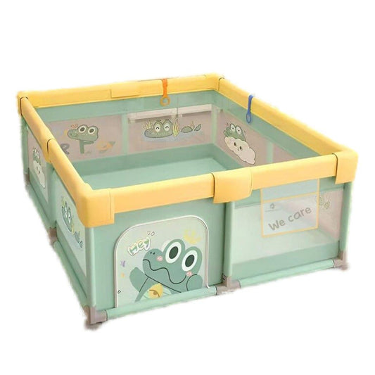 Baby Green Fabric Crocodile Playpen 0-36 Months NEW