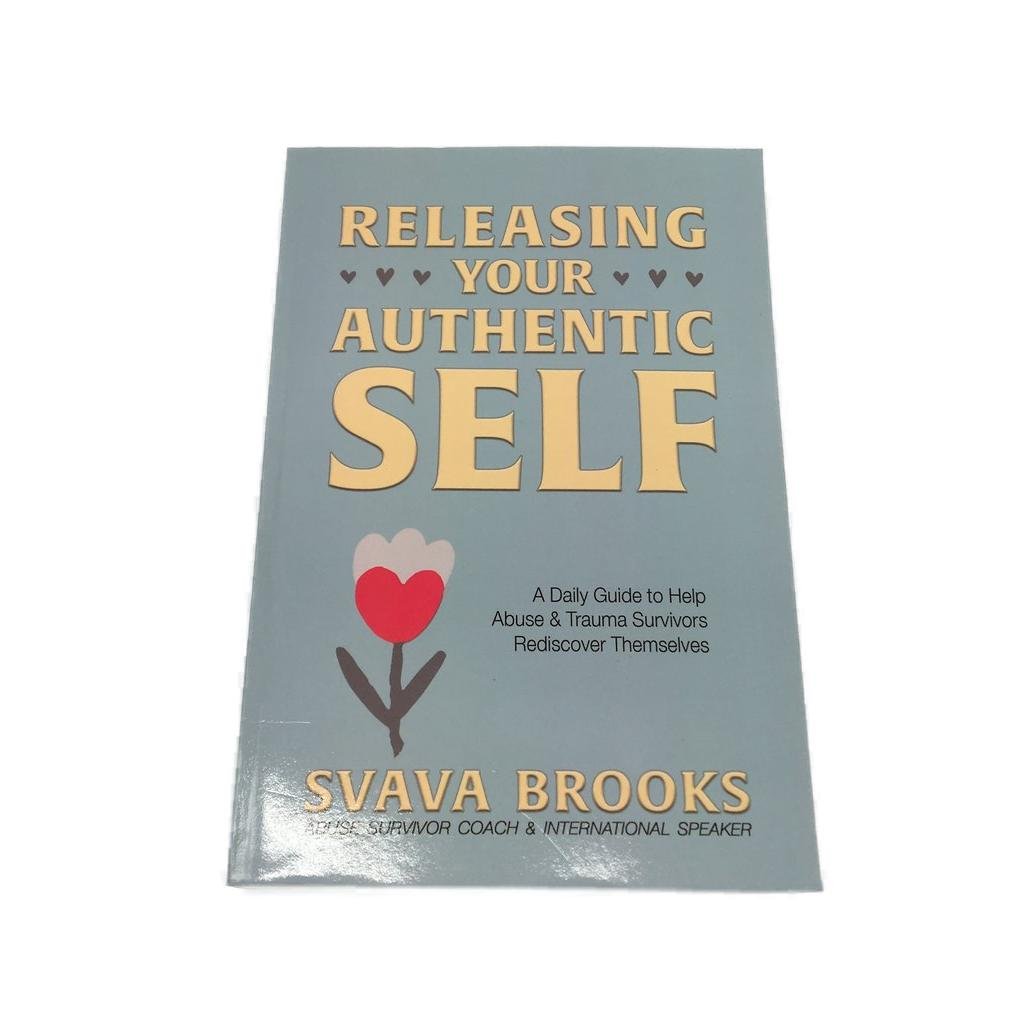 Pleasing Your Authentic Self -Daily Guide by Svava Brooks Paperback Book NEW