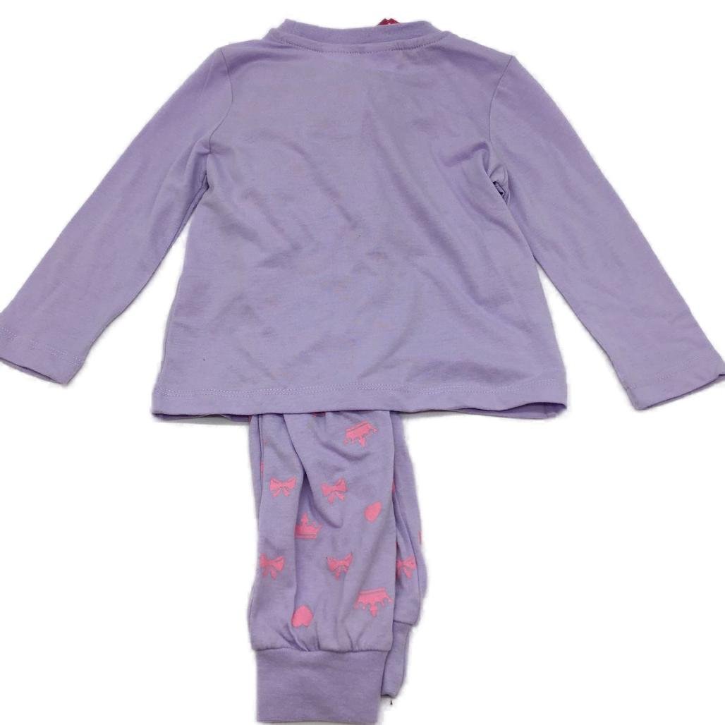 Disney Princess Licensed Girls PJs Set of 3 Size 2 NEW