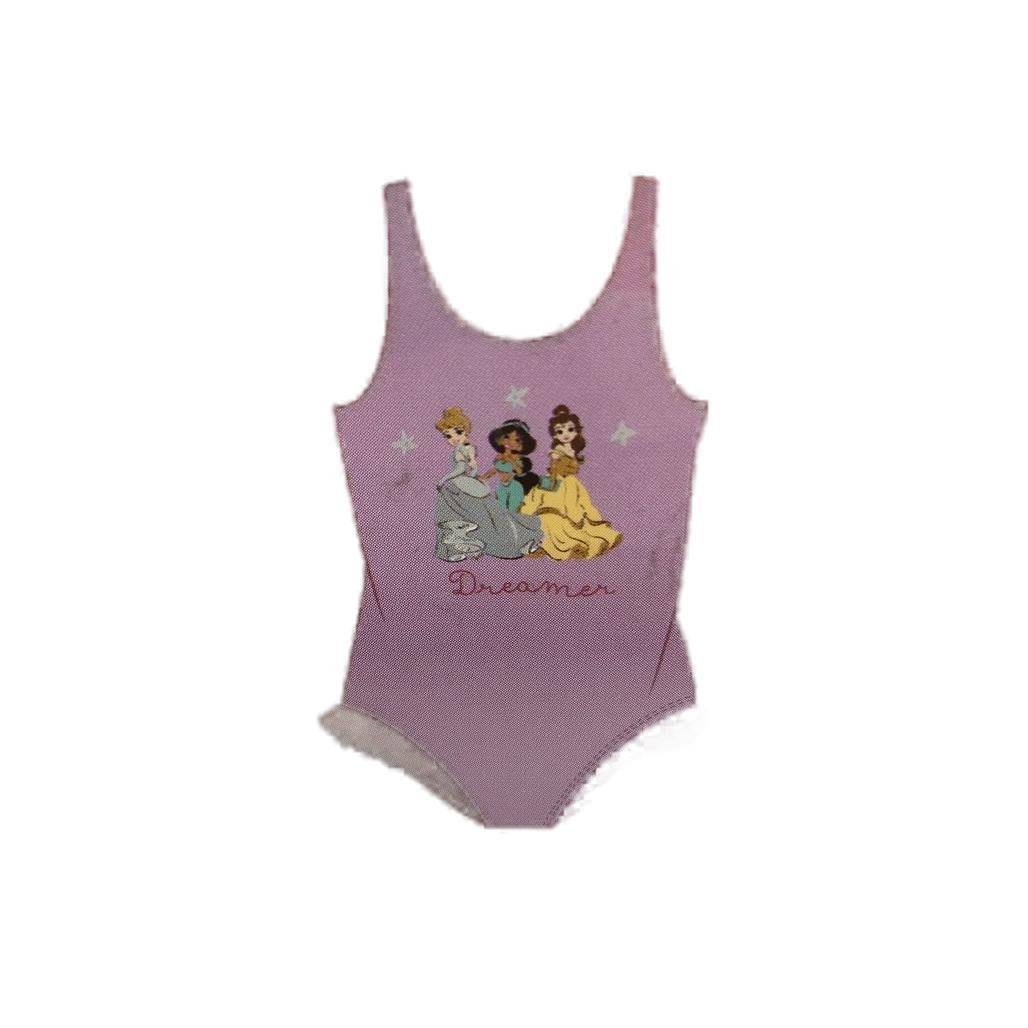 Licensed Children Set of 2 Disney Princess Nightgown Size 5 and Swimsuit Size 4 NEW