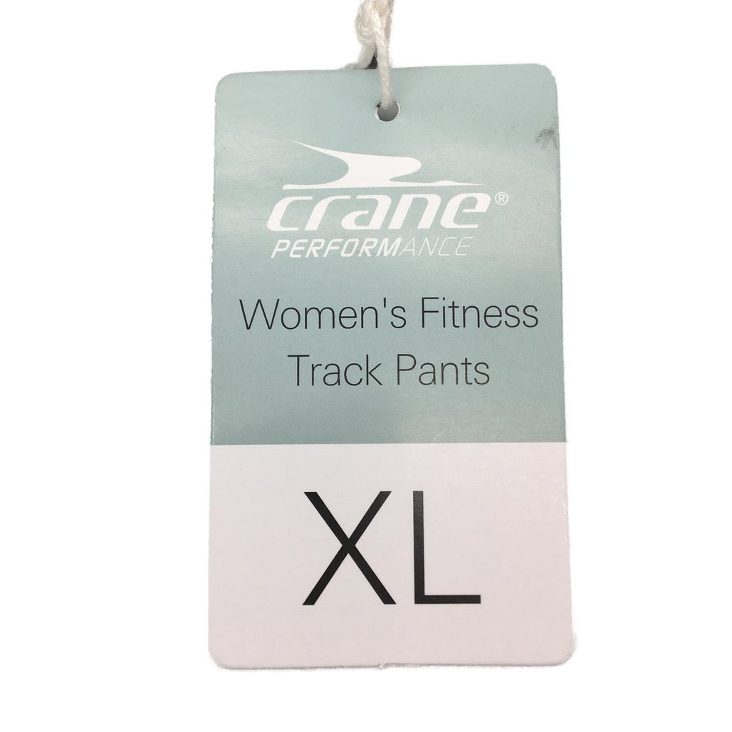 Crane Performance Fitness Track Pants Grey Ladies Size XL AUS 16 NEW