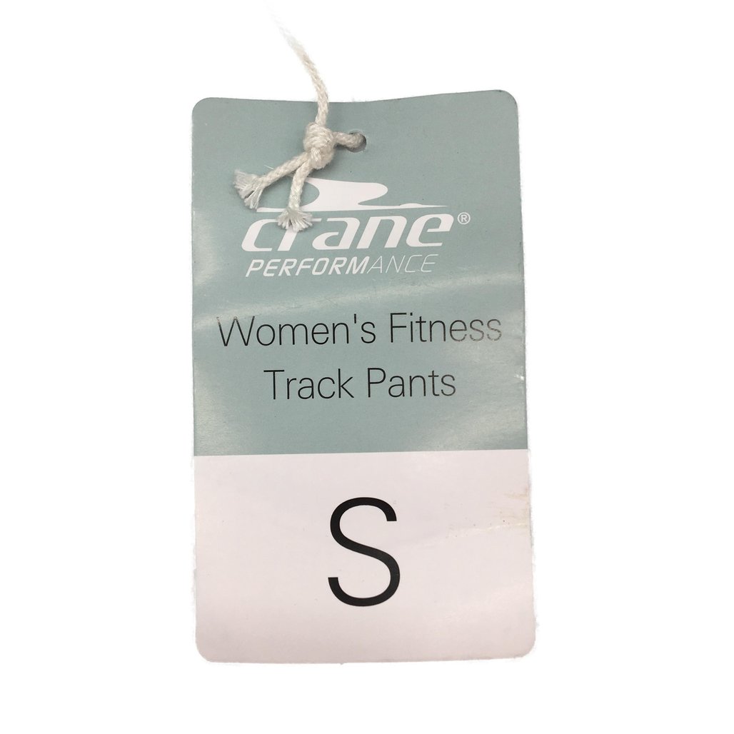 Crane Performance Fitness Track Pants Grey Ladies Size S AUS 10 NEW