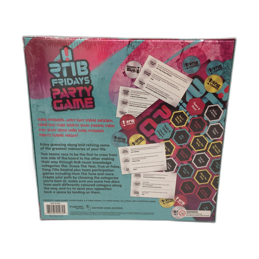 Imagination Gaming RNB Fridays Trivia Party Game 4+ Players Ages 12+ Years NEW