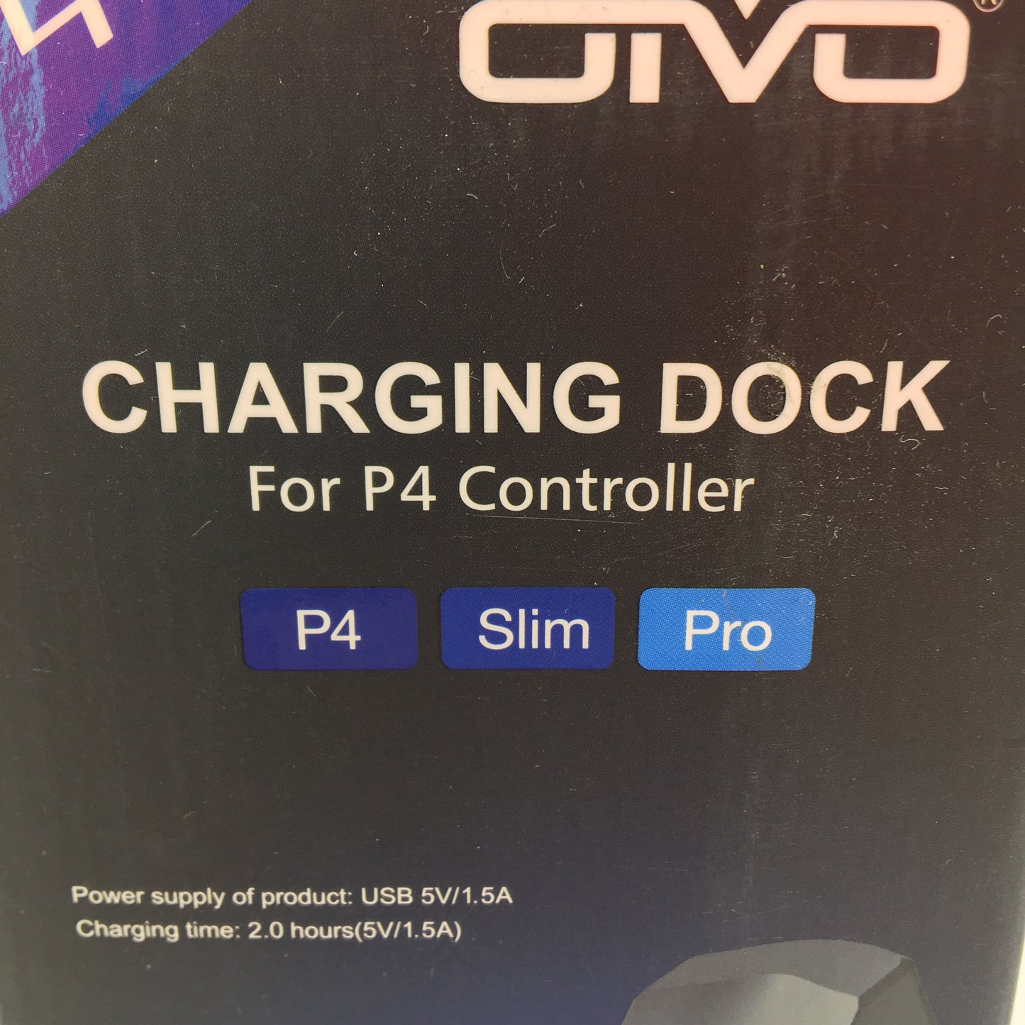 Oivo PS4 Controller Fast Charging Dual Docking Station for Standard/Slim/Pro NEW