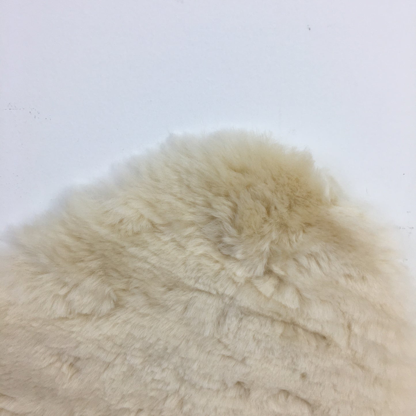 Kirkton House Ivory Sheepskin Fur Wool Rug One Size NEW