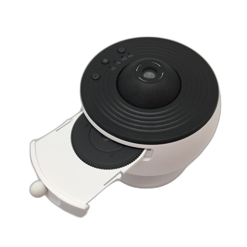 Galaxy Projector with 5W LED HD Projection & 12 Built-in Discs in White NEW