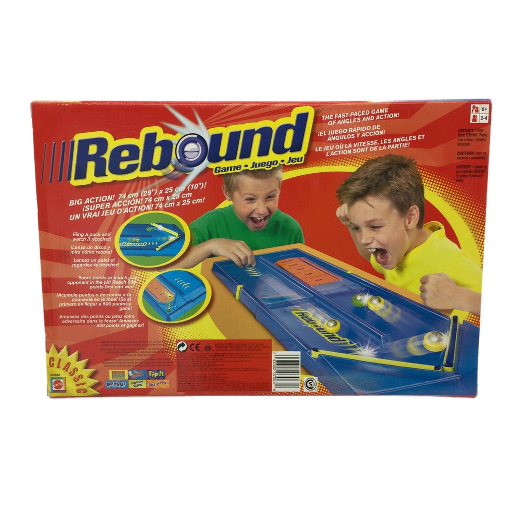 Mattel Classic Rebound Travel Portable Game for Age 6+ NEW