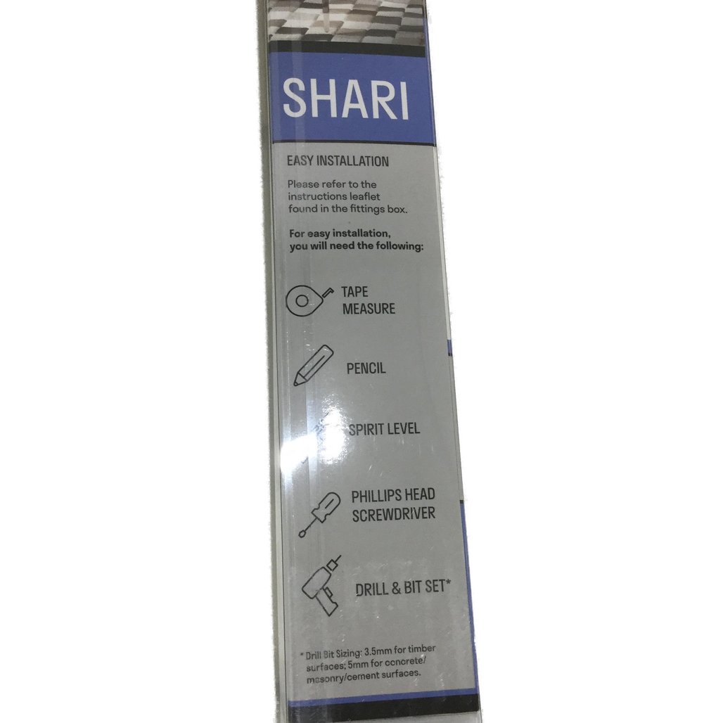 Markisol Set of 2 Shari Single Blockout Roller Blinds Vanilla 60 x 210cm NEW