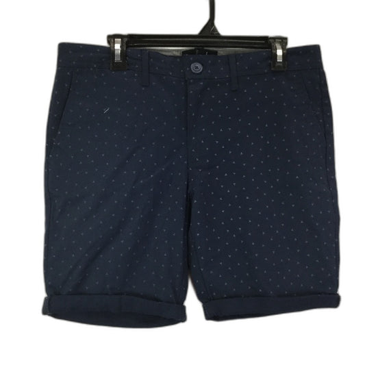 Jay Jays Mens Navy Blue Patterned Chino Short Size 33 NEW