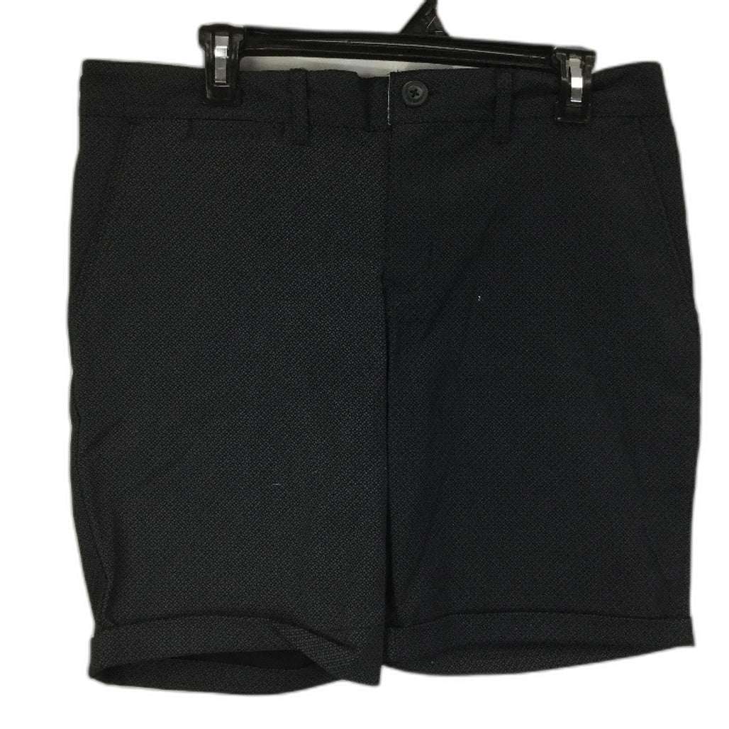 Jay Jays Mens Patterned Black Cotton Blend Short Size 33 NEW