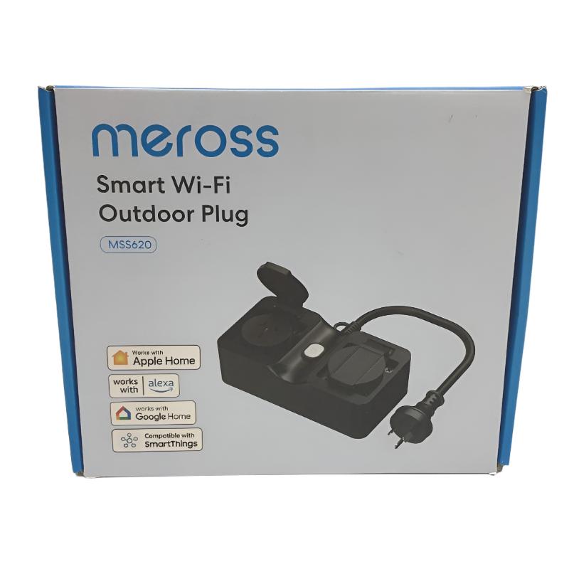 Meross Smart Wi-Fi Outdoor Plug MSS620 Compatible with Apple Home NEW