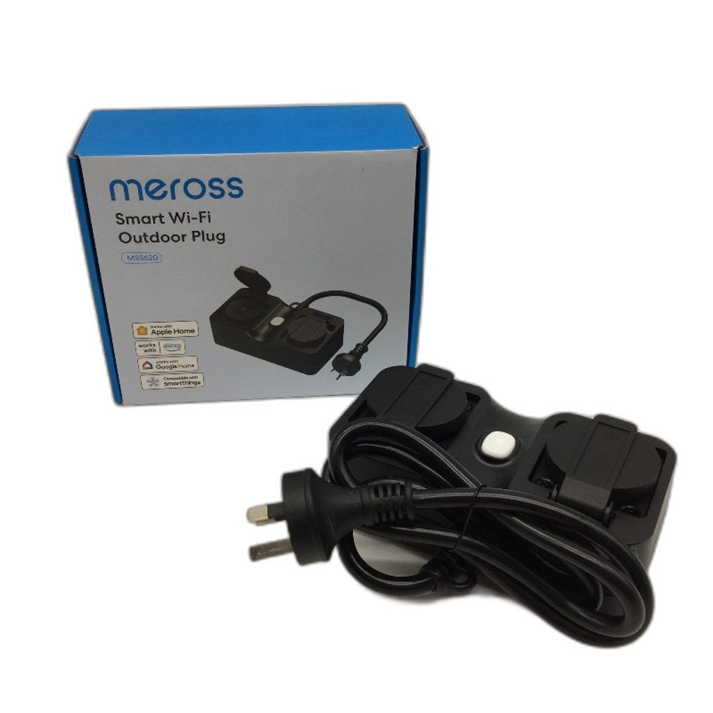 Meross Smart Wi-Fi Outdoor Plug MSS620 Compatible with Apple Home NEW