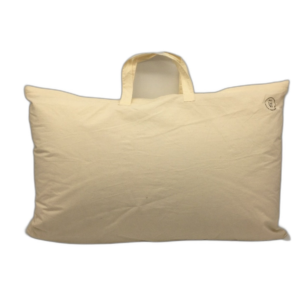 Kirkton House Soft Organic Cotton Cover Pillow with Filling 45x70cm NEW