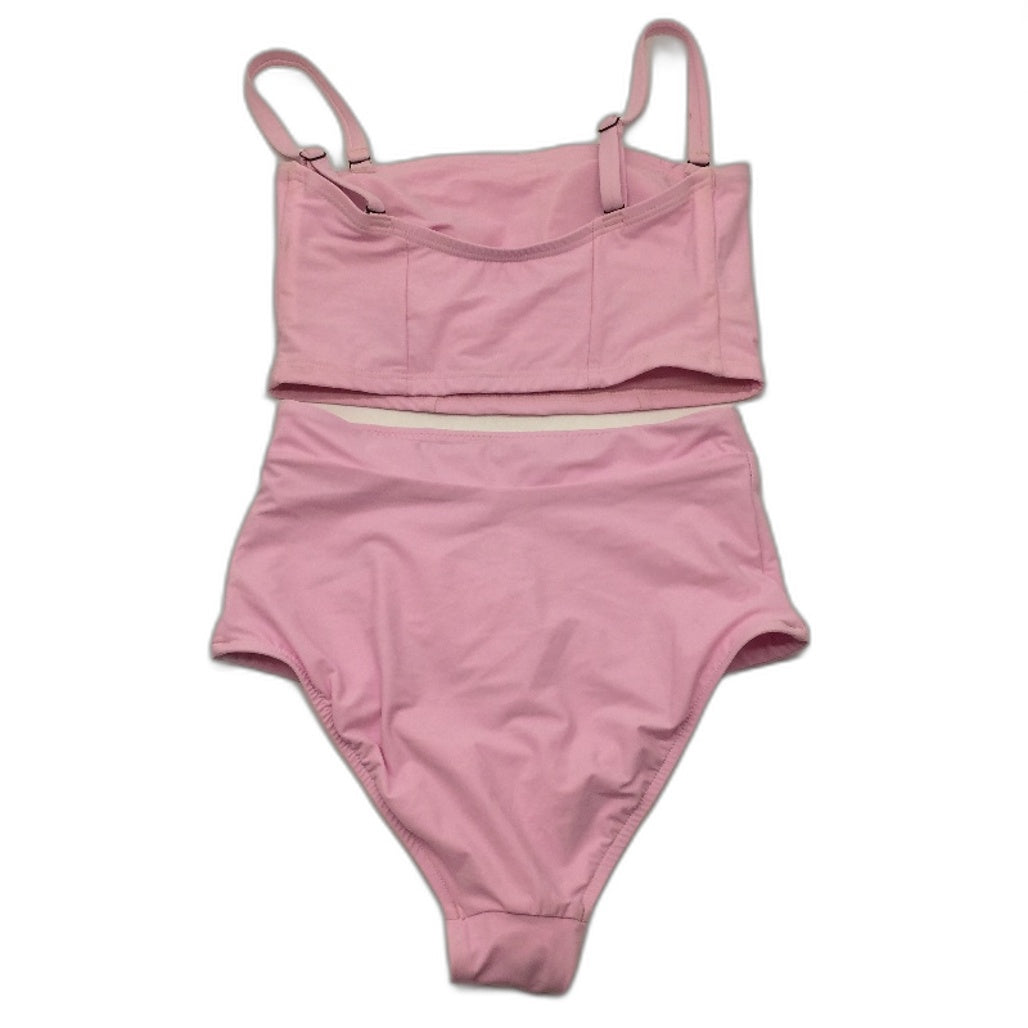 2 Pce Bondi Born Pink Bathing Suit Bikini Set Ladies Size S (Top) & XS (Bottom) NEW