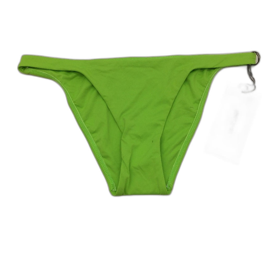 Bondi Born Bright Green Plain Bikini Bottom Ladies Size Small NEW