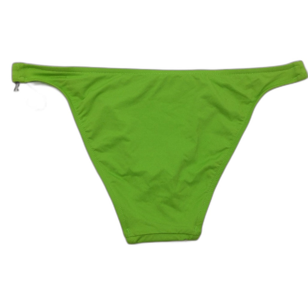 Bondi Born Bright Green Plain Bikini Bottom Ladies Size Small NEW