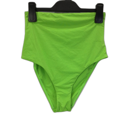 Bondi Born Bright Green High-Waisted Bikini Bottoms Ladies Size Small NEW