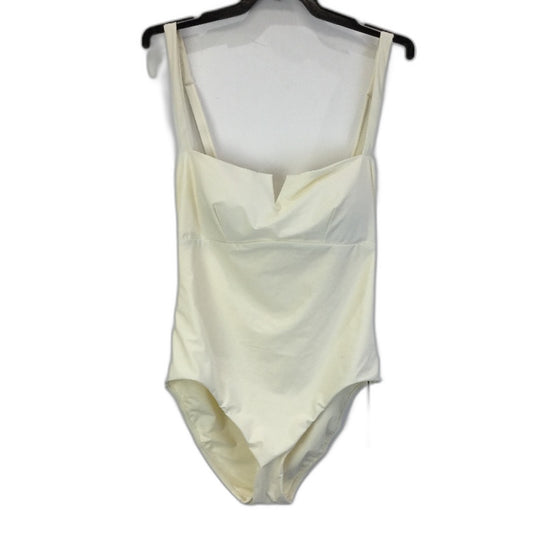 Bondi Born Cream Beige 'Elisse' One Piece Swimsuit Ladies Size XL NEW