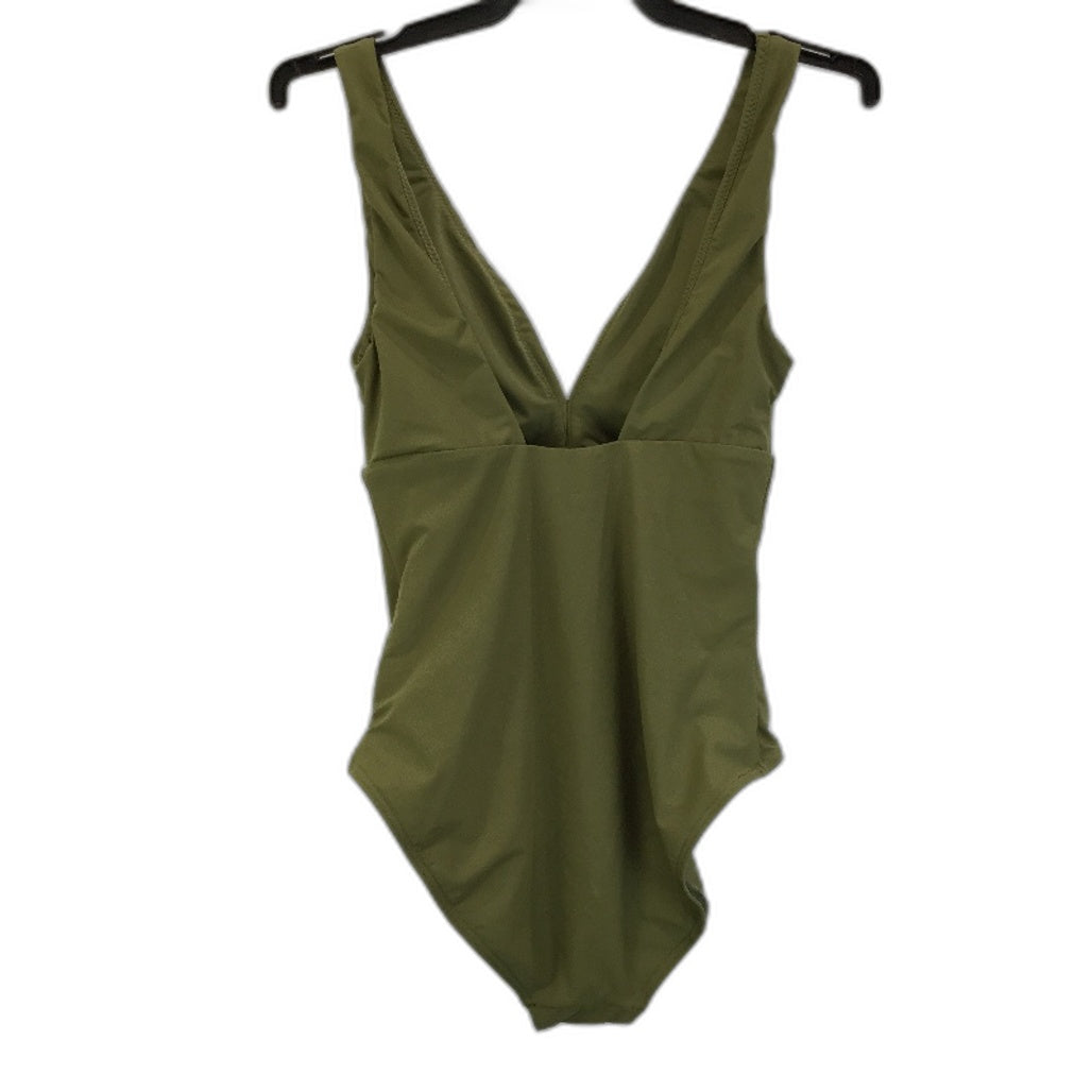 Bondi Born Olive Green One Piece Swimsuit Ladies Size M NEW