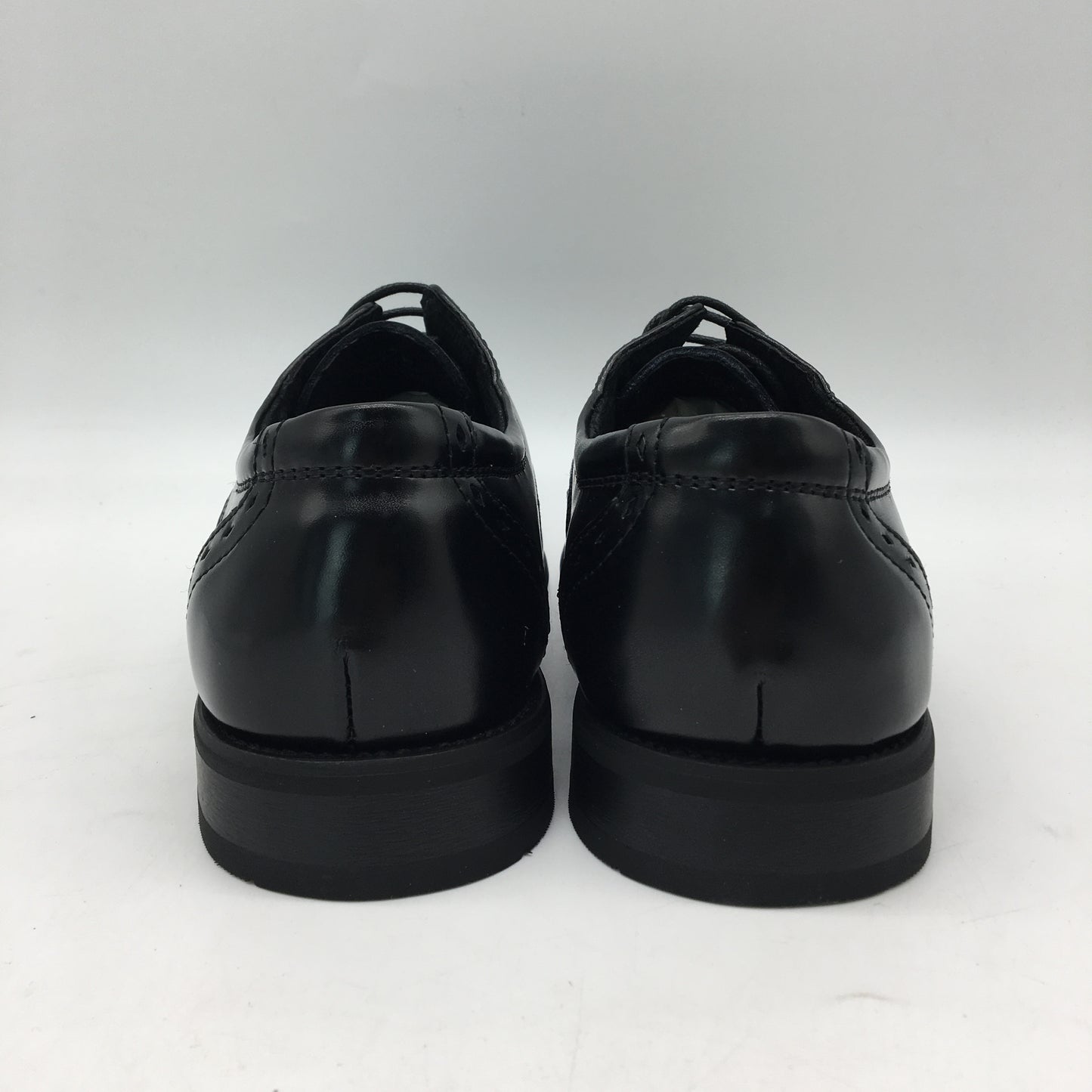 Giordani Mens Corporate Collection Hayden-M Black Leather Upper Formal Shoes Size 40 NEW