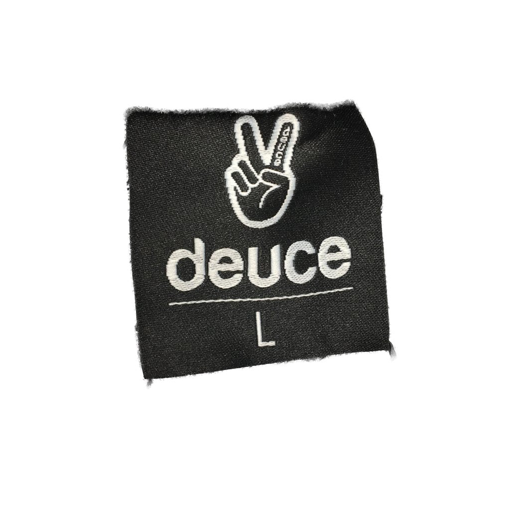 Deuce Premium Unisex Mesh Black Pink Sign Design Size Large NEW