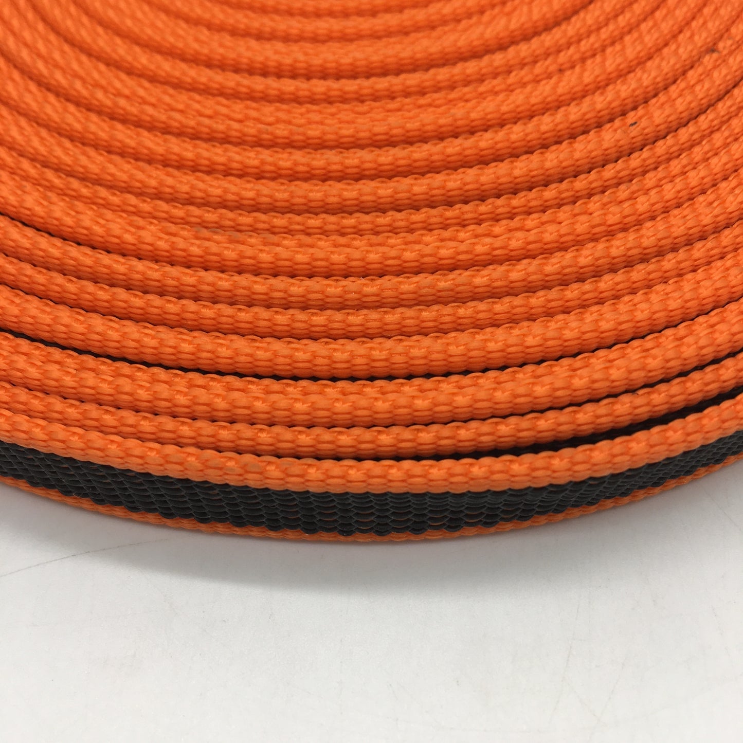 Wolfone 15 m Orange Rubberised Training Dog Leash Set NEW